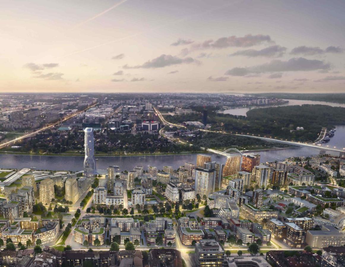 Waterfront Luxury Suites เบลเกรด ภายนอก รูปภาพ